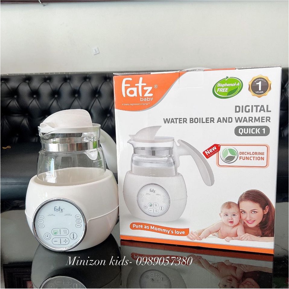 Ấm Đun Và Hâm Nước Pha Sữa Điện Tử Fatz Quick 1 - FB3505SL
