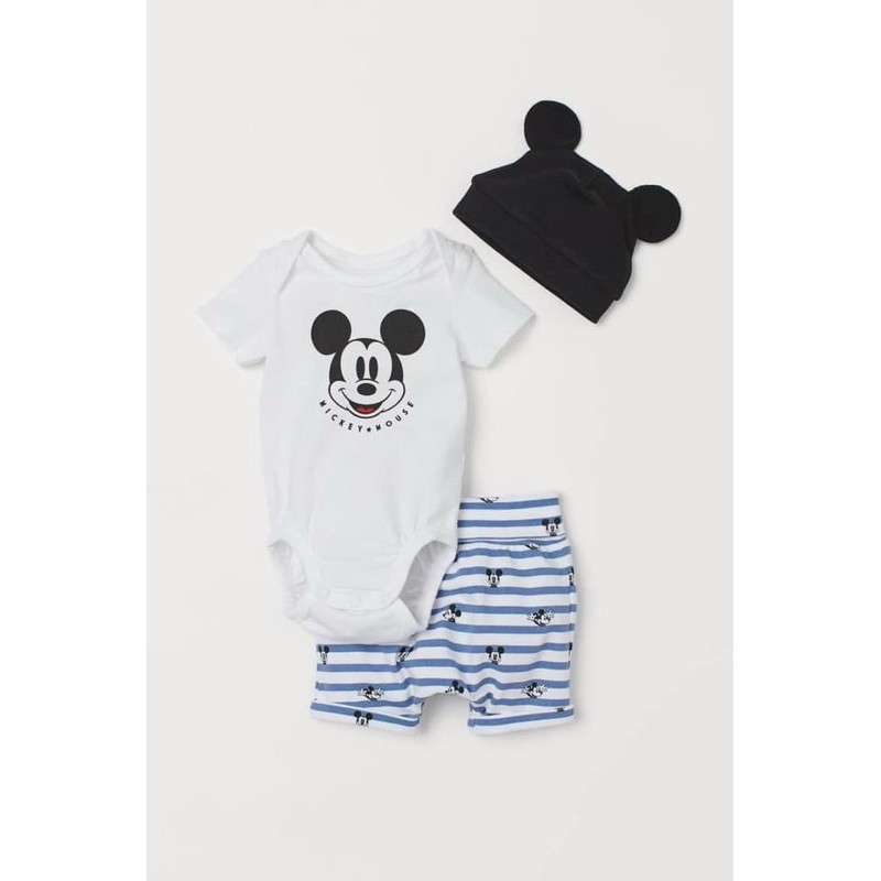Sét body 3 chi tiết Mickey và Lion King HM cho bé trai