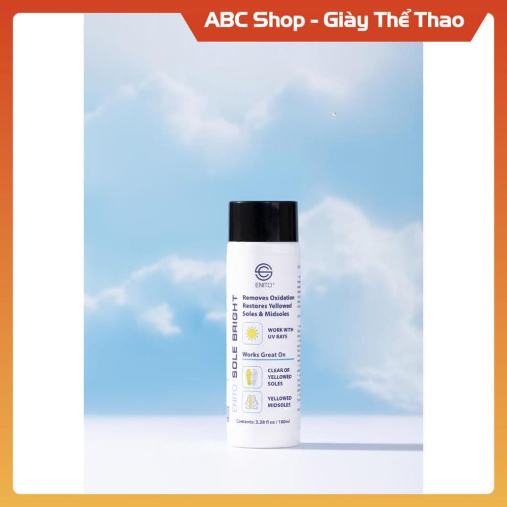 [FreeShip+ Hàng Xịn] Dung Dịch Tẩy Ố Enito Sole Bright , Chuyên Dùng Để Tẩy Ố Vàng Đế Giày cực mạnh