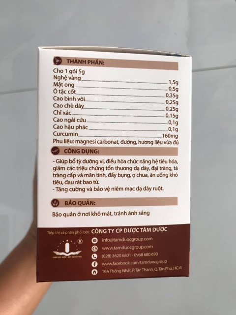Curmin Bình Vị - hộp 30 gói