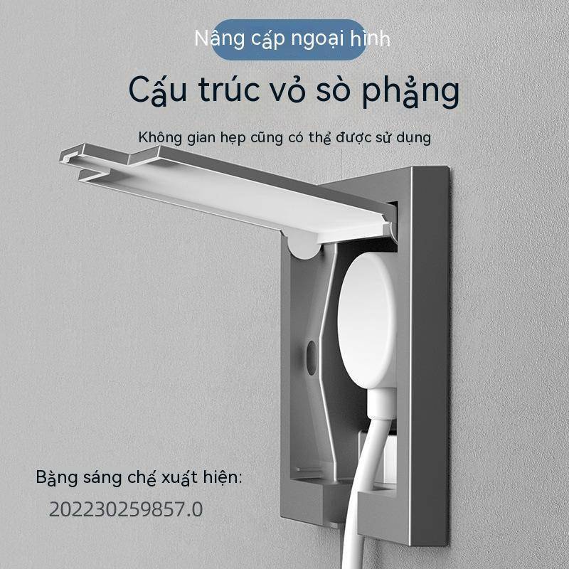 Ổ Cắm Điện Ẩn Năm Lỗ Loại 86 Chuyên Dụng Cho Thợ Điện