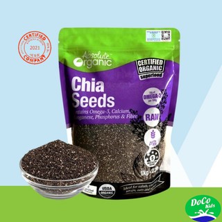 Hạt chia úc tím nhập khẩu úc 1kg - hạt chia absolute organic chia seeds - ảnh sản phẩm 2