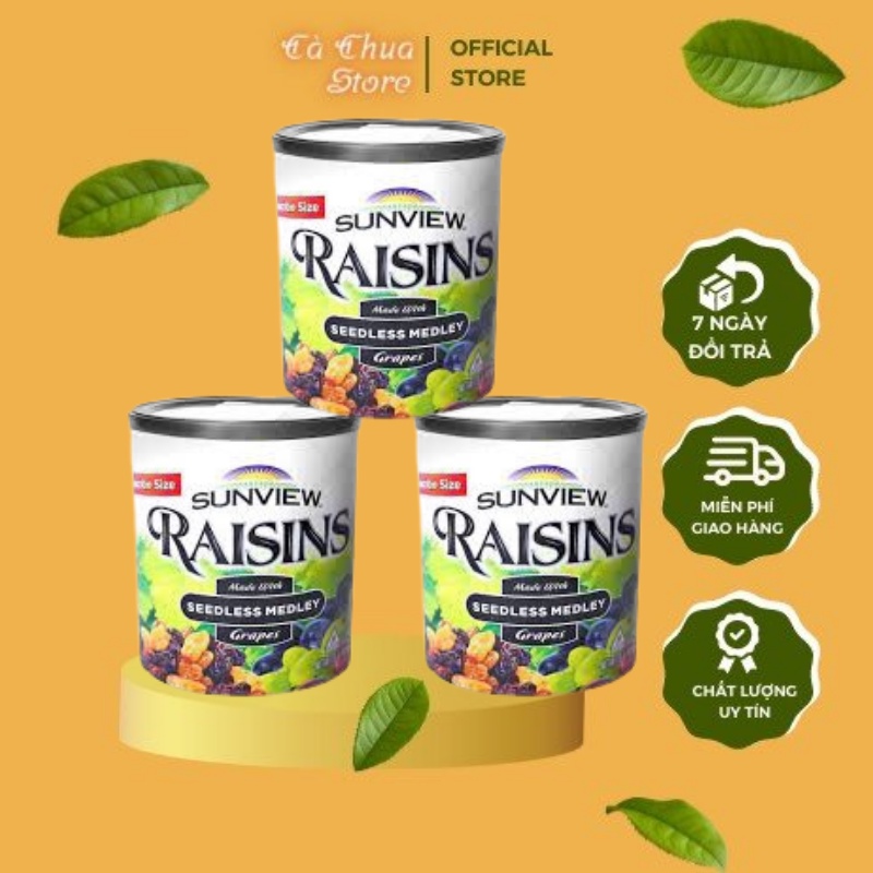 [ HCM ]  Nho khô MỸ RAISINS 425g - Nho Raisins Ca Chua Store