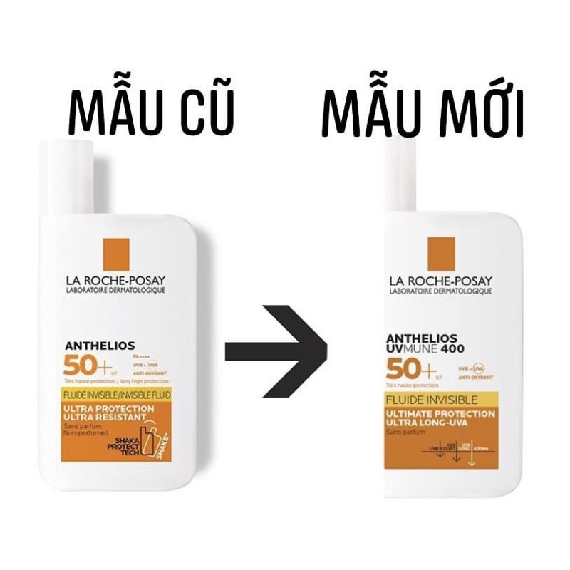 Kem chống nắng La Roche-Posay Fluide Invisible và Anti Shine