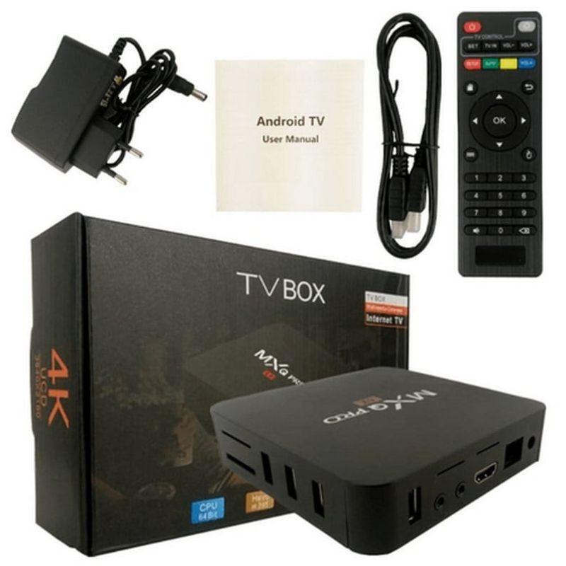 Hộp Tv Box Thông Minh 4K PRO 16gb/256 gb Android 11.1 5GTv Box Thông Minh MXQ PRO 4K