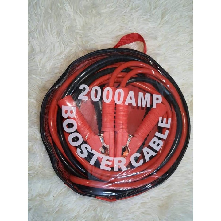 Dây câu sạc bình acquy lõi đồng to 2000A - 4 mét, khởi động ắc quy oto kích bình acquy cứu hộ chịu tải lớn xe hơi, máy