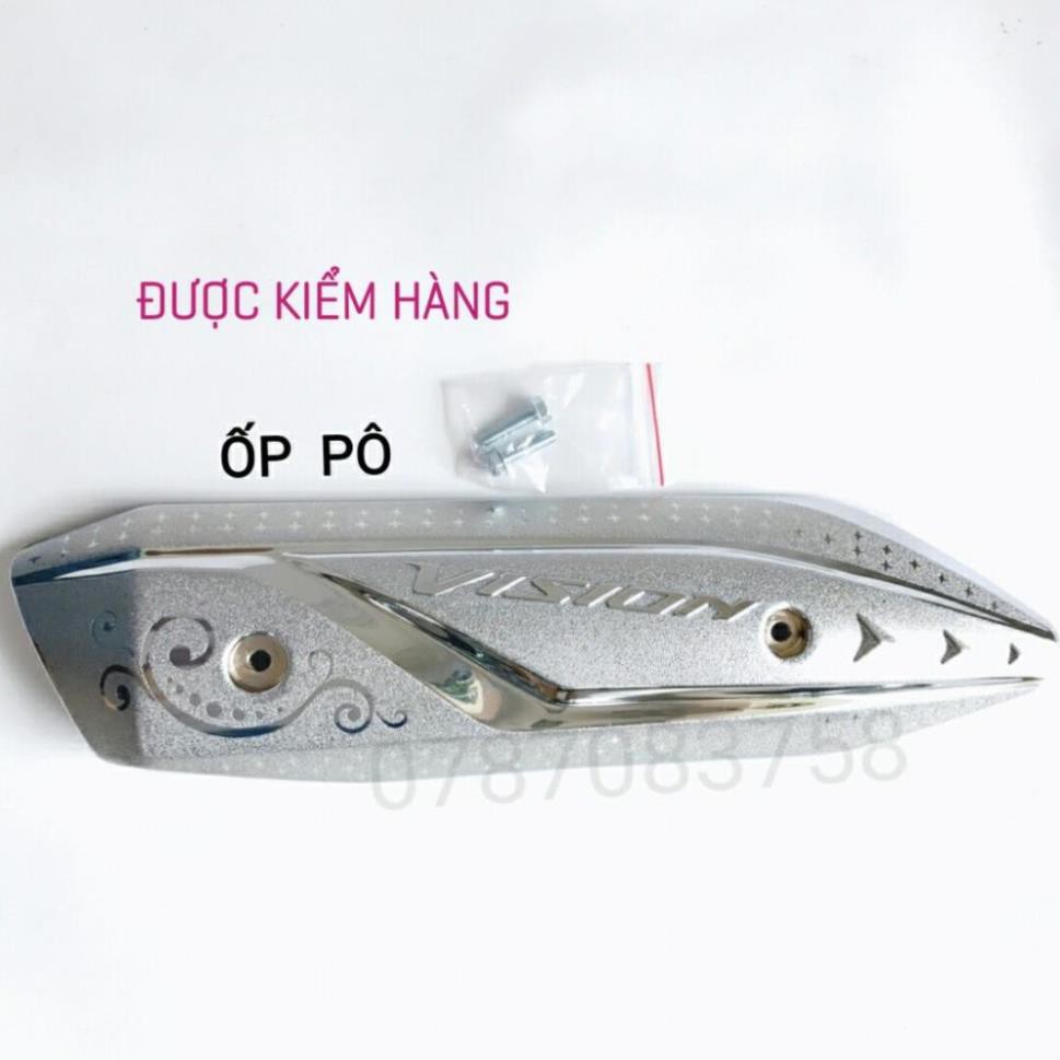 ỐP PÔ VISION MẠ CROM (2014-2019-2021) .Hàng loại 1