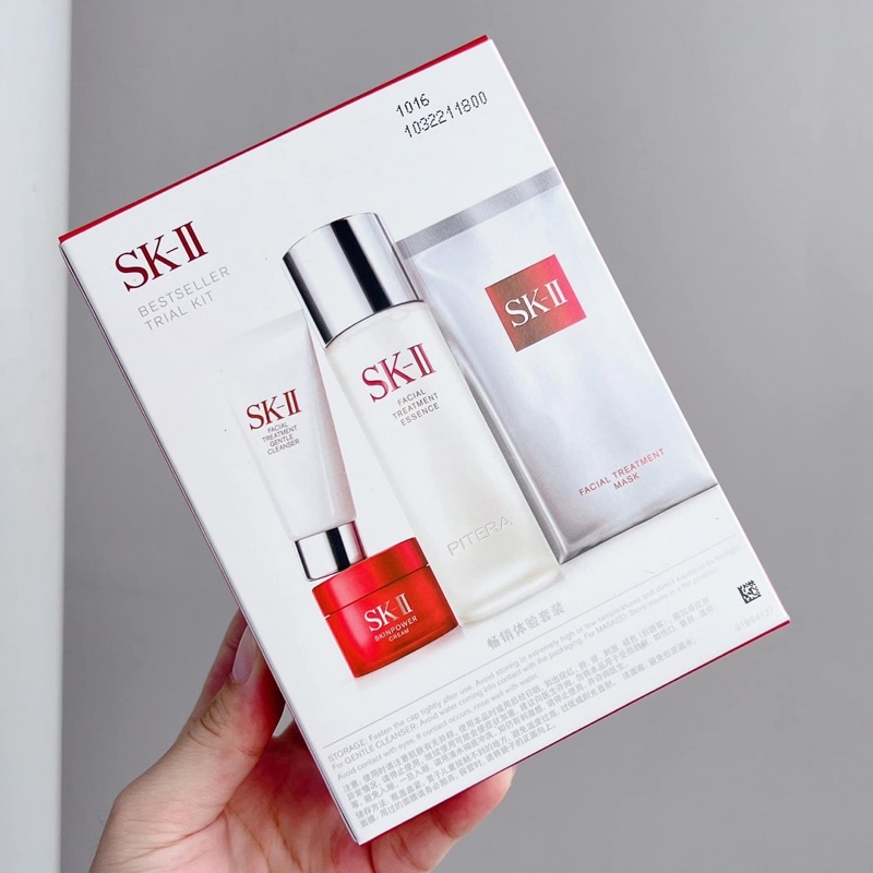 Set Dưỡng 4 món Pitera Bestseller Trial Kit SK-II