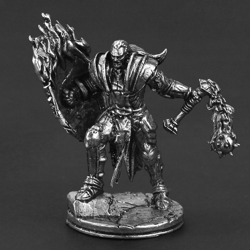 Mô Hình Chiến Binh Viking Cổ Đại Bằng Kim Loại Thủ Công Trang Trí Bàn Trang Sức Cho Bé Trai Hàng Có Sẵn