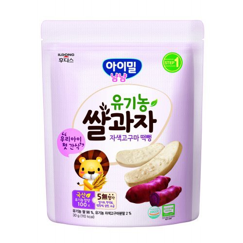 Bánh gạo hữu cơ ILdong Hàn Quốc (date 11/2022)
