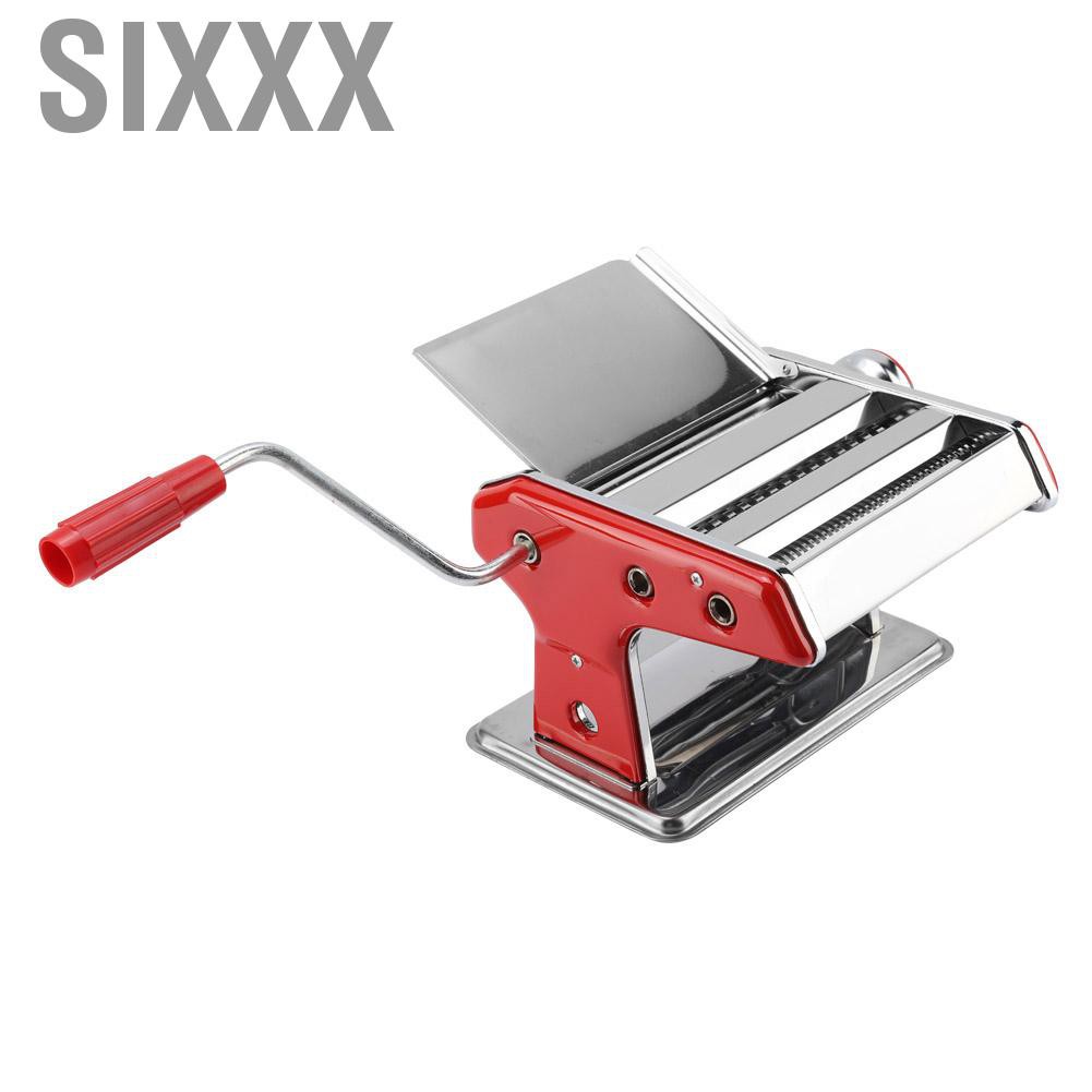 Sixxx Professional Grade Pasta Maker Machine Pastry Roller Spaghetti Tagliatelle Tool