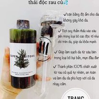 Sữa rửa mặt rau củ Super Vegitoks Cleanser