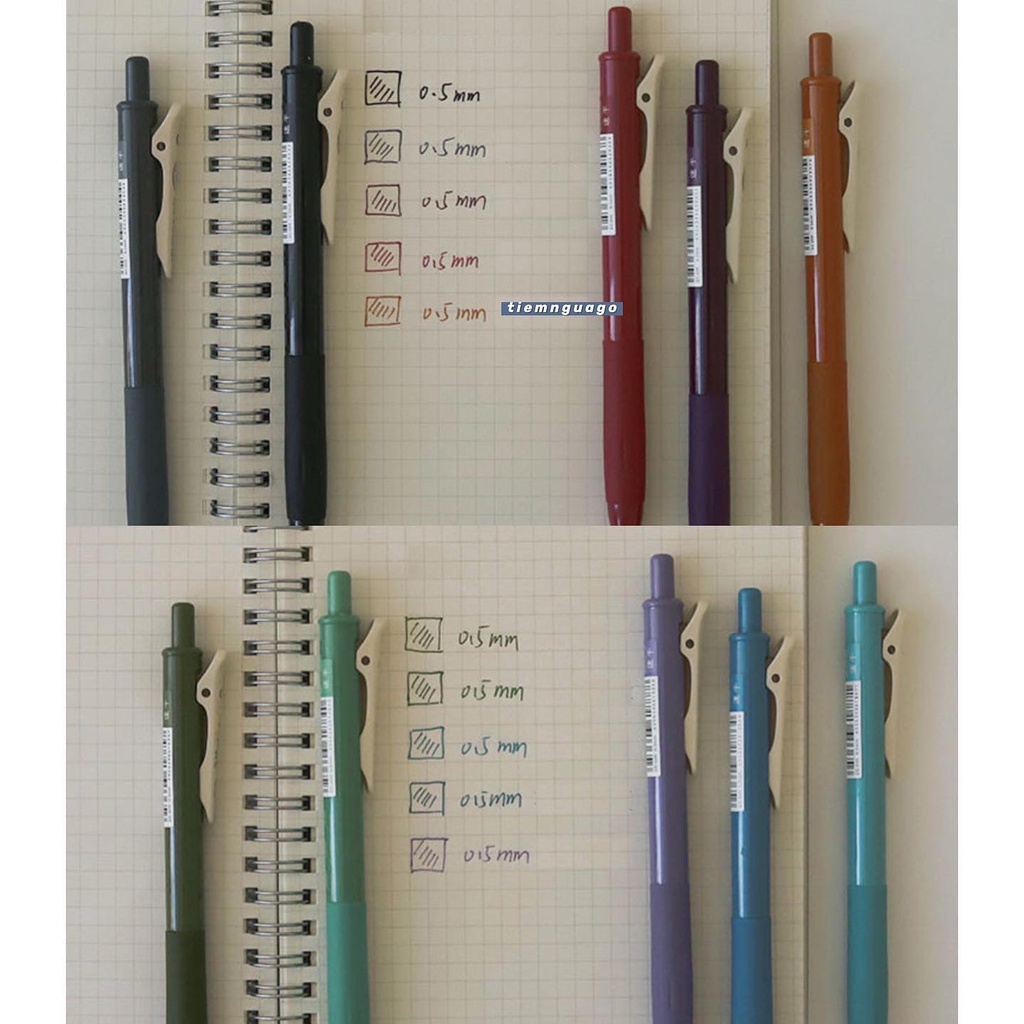 [Mã SKAMLTSM9 giảm 10% đơn 99K] Bút gel DS Vintage Color