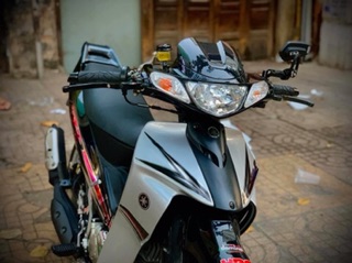 Tem rời Yaz 125 bạc đen đỏ, in crom -1