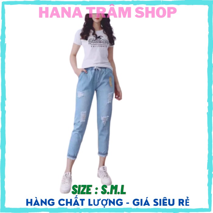 Quần Baggy Nữ Lai Bo Tua - Hana Trâm Shop
