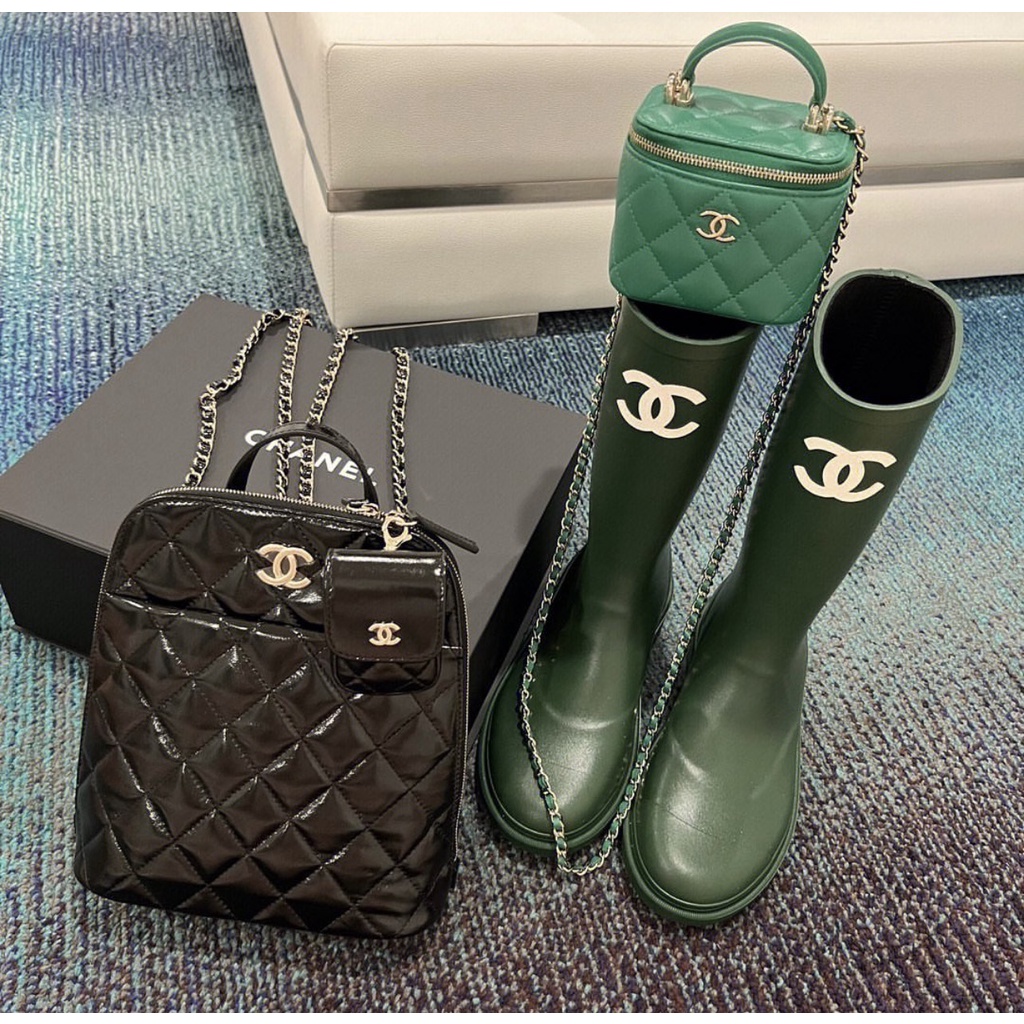 Balo Nữ Da Ô Trám Kèm Ví Nhỏ Cao Cấp Nguyên Gốc Hộp Nam Châm Có Sẵn.