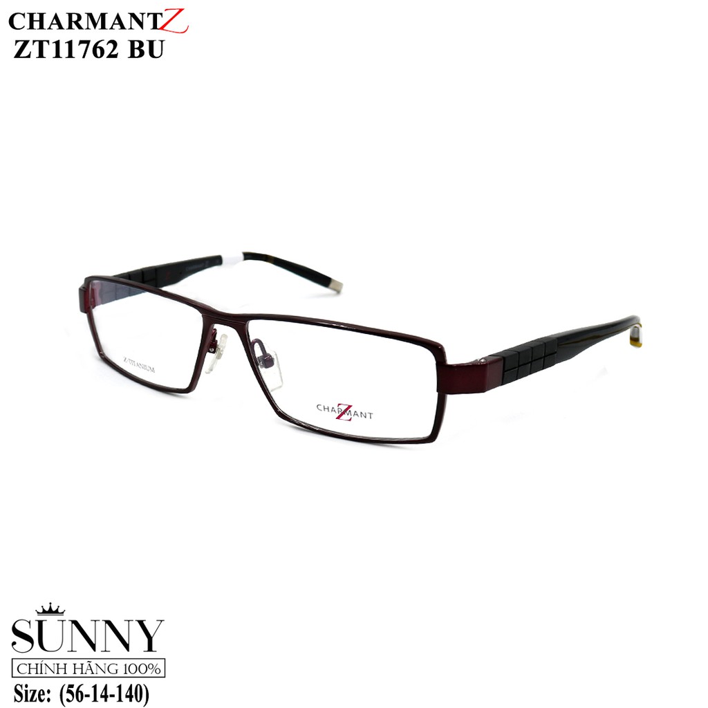 Gọng kính nam nữ thời trang Charmant Z ZT11762 chính hãng