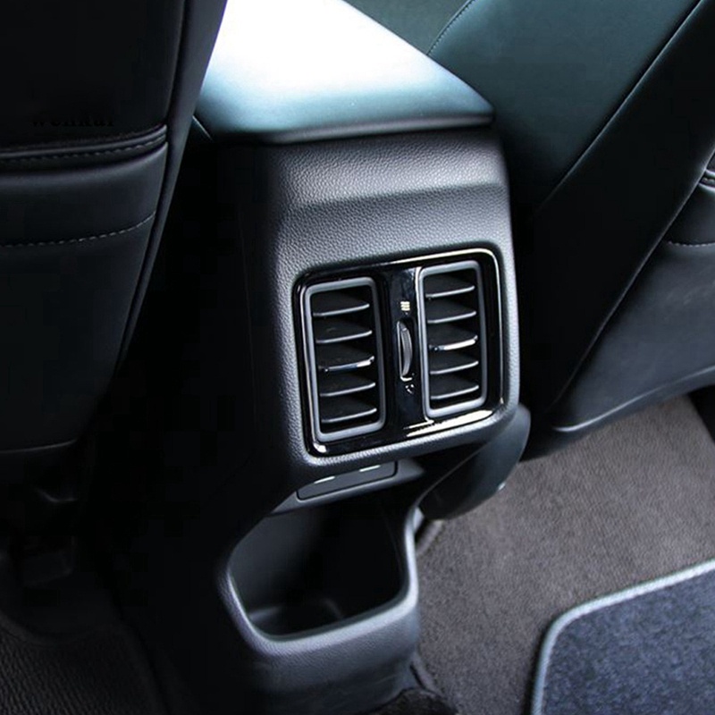 Khung Trang Trí Máy Điều Hòa Ghế Sau Xe Hơi Honda Vezel HR-V HRV 2021 2022