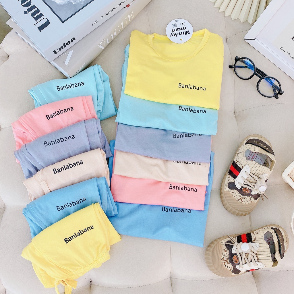 Bộ quần áo trẻ em dài tay,đồ bộ dài tay thun lạnh cho bé trai và bé gái