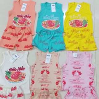 Combo 3 bộ ba lỗ cho bé 7-20kg