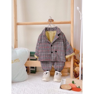 Bộ vest bé trai
