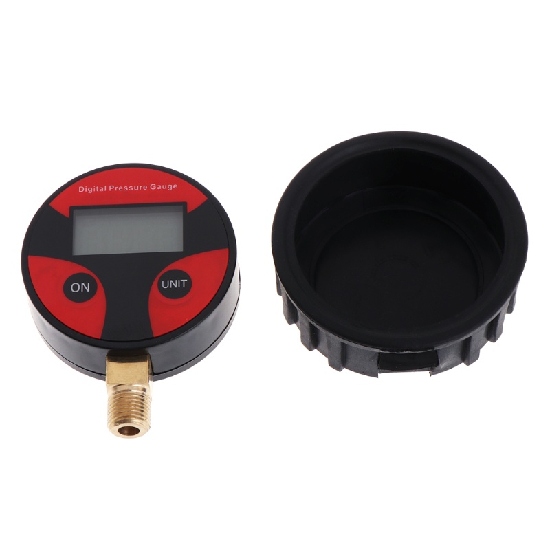 Đồng Hồ Đo Áp Suất Lốp Xe Kỹ Thuật Số Hiển Thị LCD 0-200 PSI