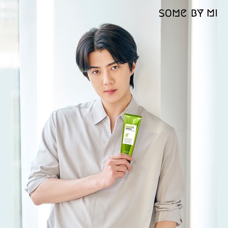 COMBO Sữa Rửa Mặt + Mặt Nạ Đất Sét Some By Mi Super Matcha Fullsize