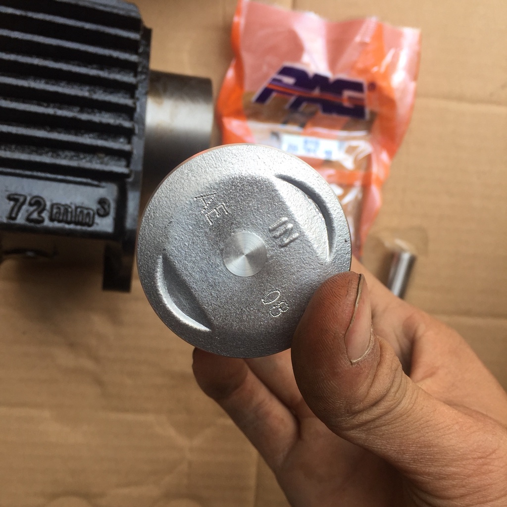 Trọn bộ nòng hơi pistong xe honda Cup các loại  nghia35