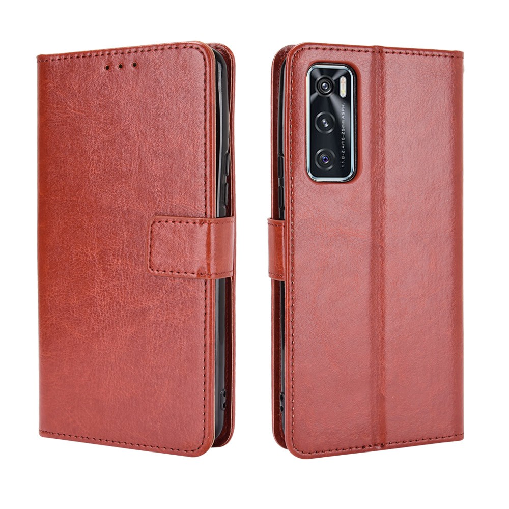 Bao da điện thoại nắp gập dạng ví cho VIVO V20SE V 20 SE