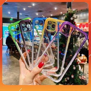 Ốp dẻo Ombre trong suốt Iphone 7Plus/8Plus, X/Xs, Xs Max,11 Pro MAx, 12, 12Pro, 12 Pro Max (Khách hàng vui lòng chọn đún