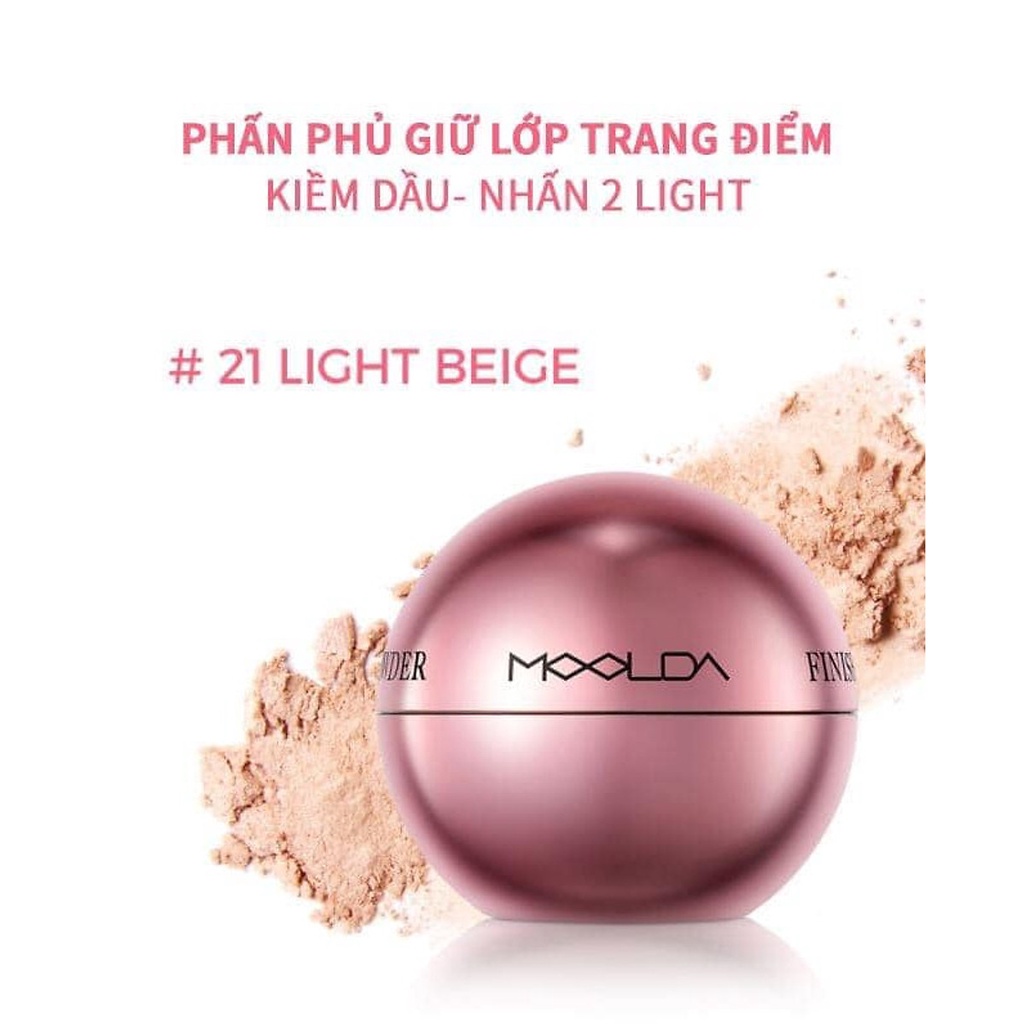 Phấn phủ moolda finish powder
