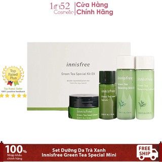 Set Dưỡng Da Trà xanh INNISFREE Green Tea Special Mini