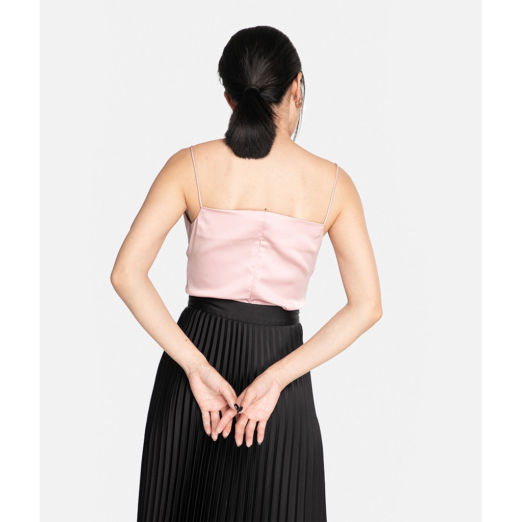 [Mã FASHIONMALLT4 giảm 15% đơn 150k] HNOSS - Áo 2 Dây Cổ Đổ - TDO12010018GC | BigBuy360 - bigbuy360.vn