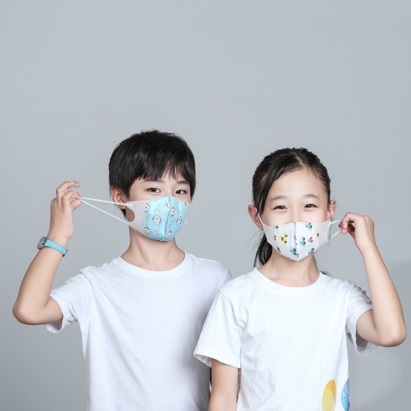 Set 5 khẩu trang chống bụi cho bé