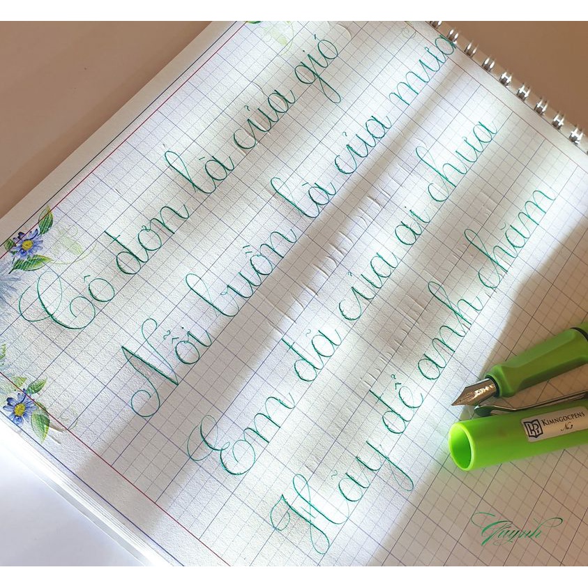 Bút Kim Ngọc No3  bút luyện chữ đẹp Kimngocpens, ngòi mài, nét mảnh