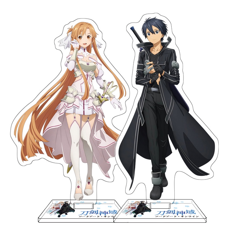 Nhân Vật Kirito Asuna Asahita Shino Merchandise Hai Mặt
