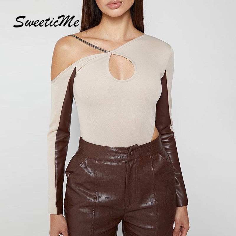 Áo liền quần khoét lỗ tay áo mới 2021 cho nữ | BigBuy360 - bigbuy360.vn