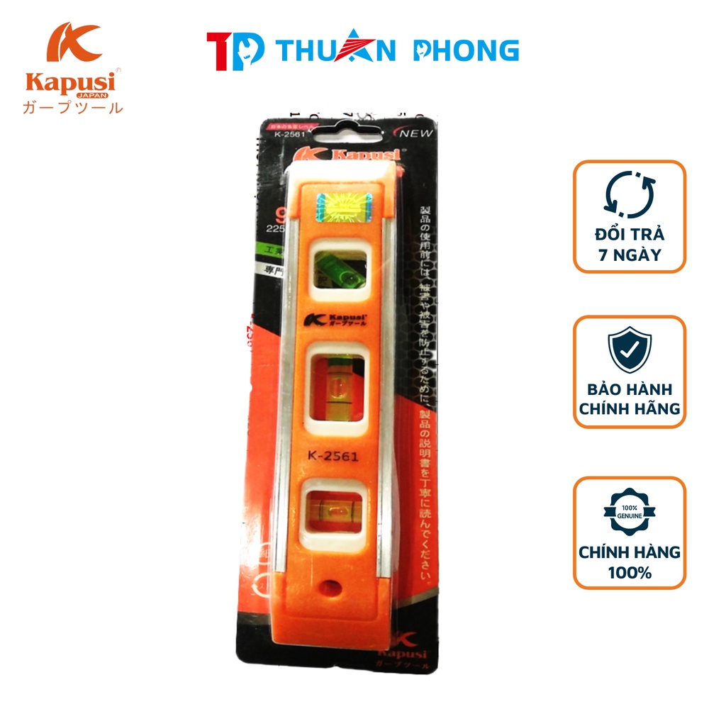 Mua Thước Thủy Nhựa Kapusi Nhật Bản Chính Hãng Có Nam Châm 23mm Nhật ...
