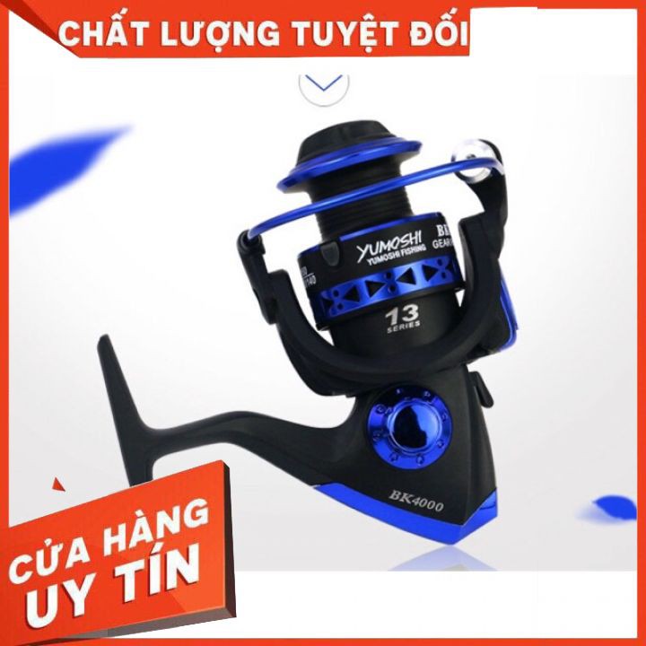 Máy CÂU CÁ BK YOMOSHI Kim Loại Siêu Bền Đủ Size --MÁY QUAY CỰC MƯỢT  (ĐỒ CÂU COYE )