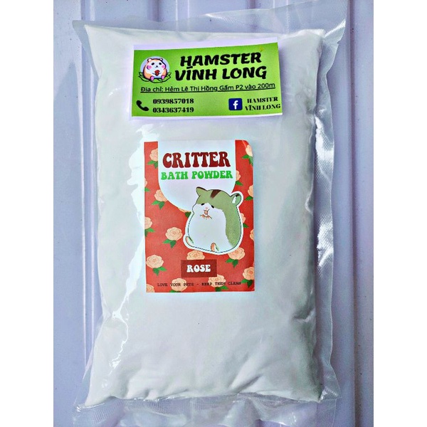 Cát tắm 1kg diệt khuẩn có mùi hương cho Hamster