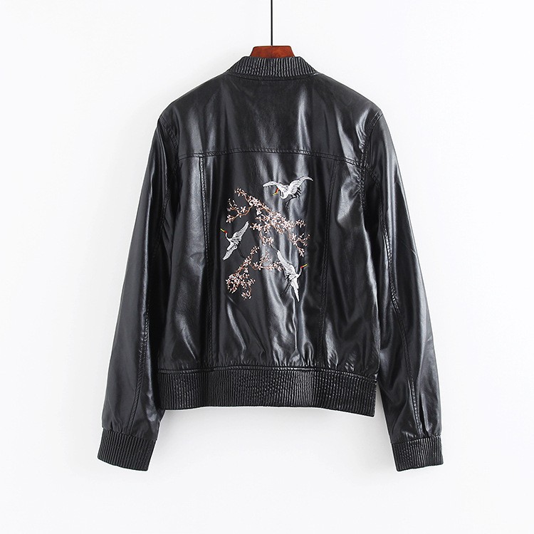 Áo bomber chất da mềm