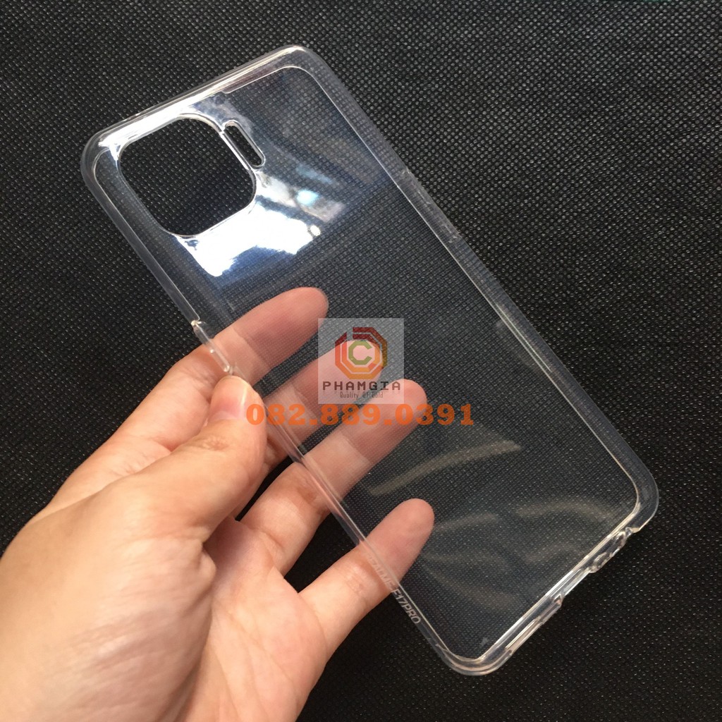 Ốp lưng Oppo A93 dẻo trong, dẻo đen auto focus bảo vệ máy