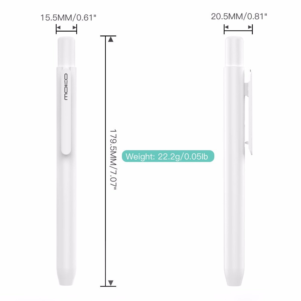 Vỏ Bảo Vệ Bút Cảm Ứng Apple Pencil 1st/2nd Có Kẹp Khóa Có Thể Thu Gọn