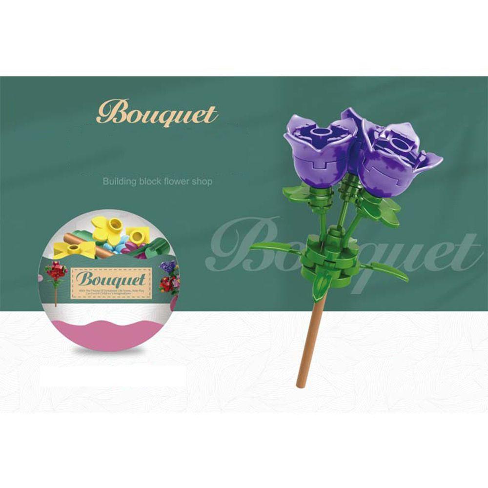 CHOOKEY Set 6 Hộp 6 Hộp Hoa Hồng Ba Chiều Xinh Xắn