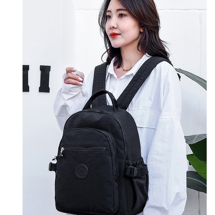 Balo Nữ Thời Trang Học Sinh Sinh Viên Đựng Laptop Nhiều Ngăn Du Lịch Đi Chơi Đi Học Hàng VNXK Bl09
