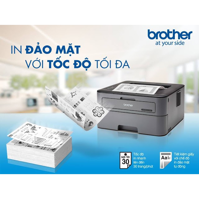 Máy in Laser Brother HL-L2321D - Đảo mặt tự động