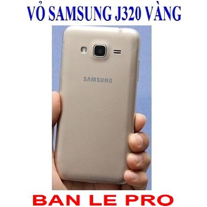 VỎ SAMSUNG J3 2016 MÀU VÀNG