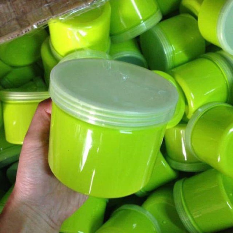 Hủ 500g xanh lá (nắp trắng)