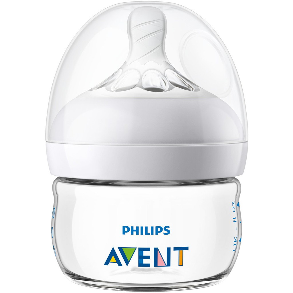 Bình Sữa AVENT Natural 60ml chống đầy hơi hàng chính hãng