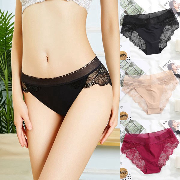 Quần lót nữ ren yên thấu - Đồ lót gợi cảm sexy quyến rũ Nhật Bản